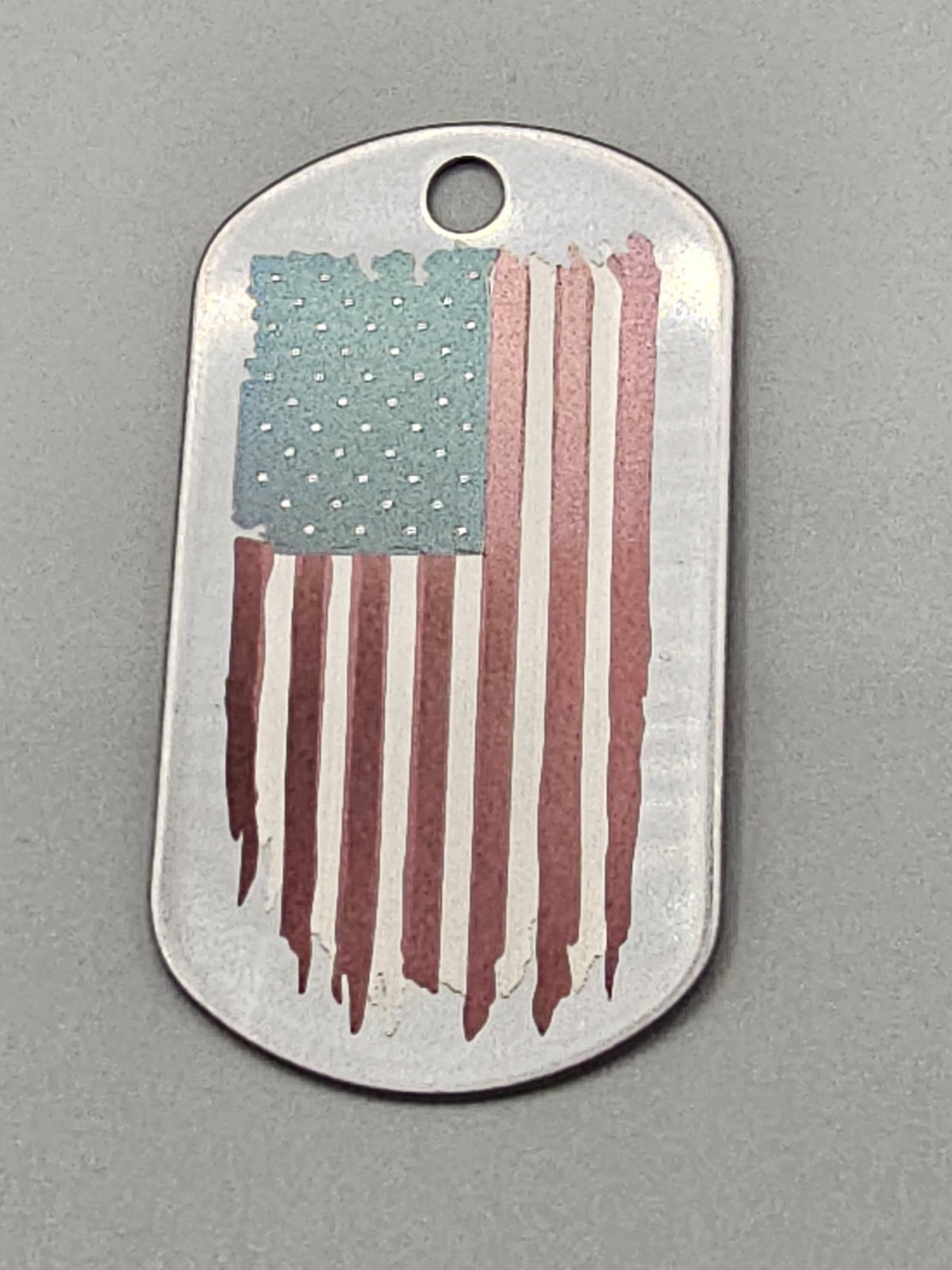 Custom Laser Engraved Stainless Steel Dog Tag