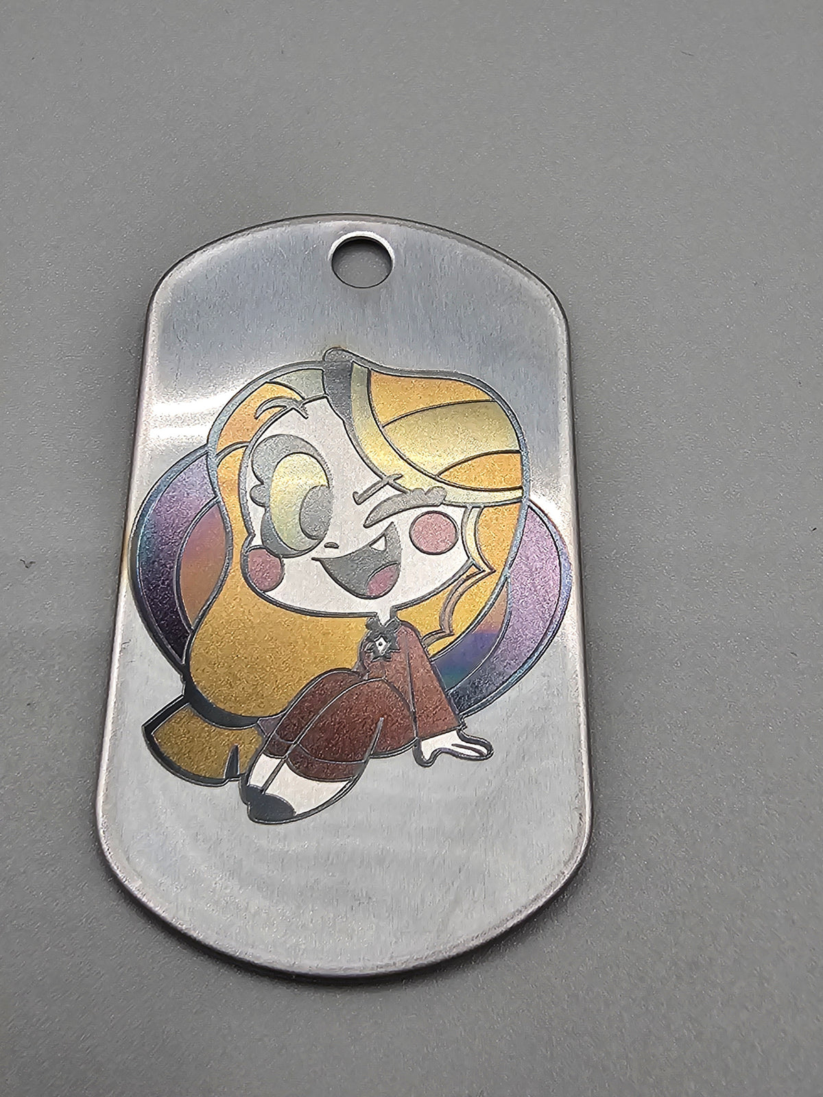 Custom Laser Engraved Stainless Steel Dog Tag