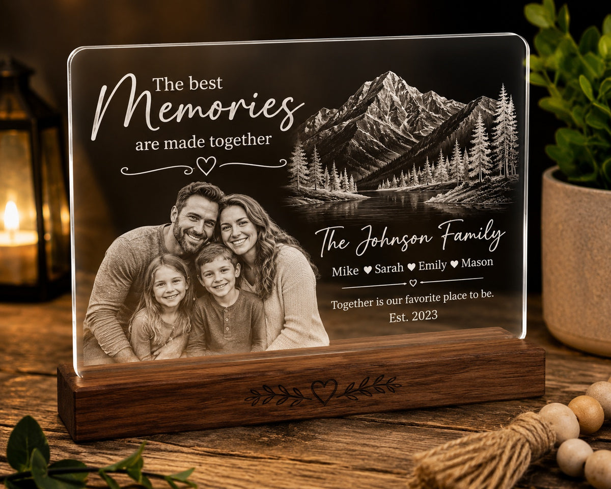 Custom Personalized Acrylic Keepsake & Display Plaque