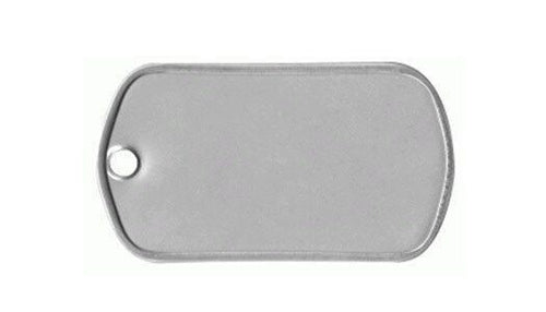 Custom Laser Engraved Stainless Steel Dog Tag