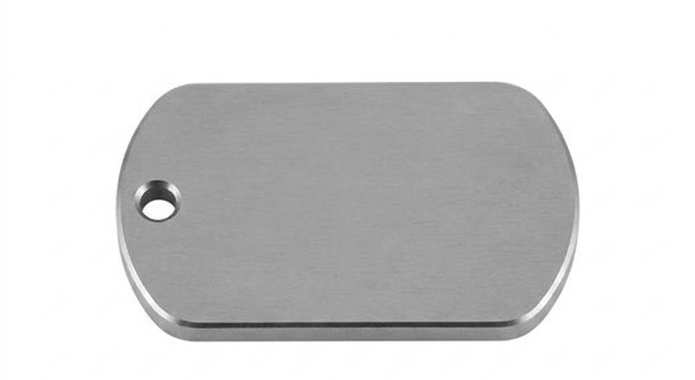 Custom Laser Engraved Stainless Steel Dog Tag